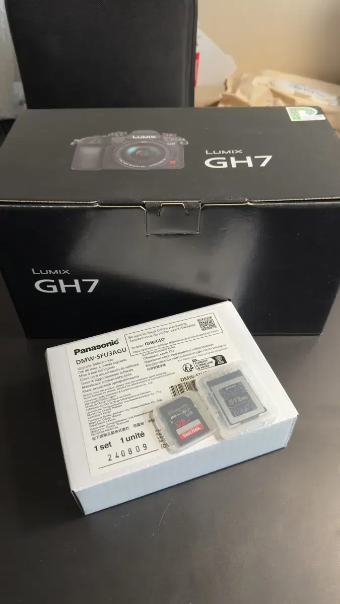 GH7 12-60 렌즈 킷(Arri logc추가, 배터리, 메모리 포함)